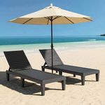 Outdoor Chaise Lounge Chair Set of 