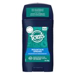 Tom's of Maine Long-Lasting Aluminum-Free Natural Deodorant for Men, Mountain Spring, 2.8 oz. (Packaging May Vary)