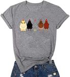 Chicken Tshirt Mom Cute T Shirts Wo