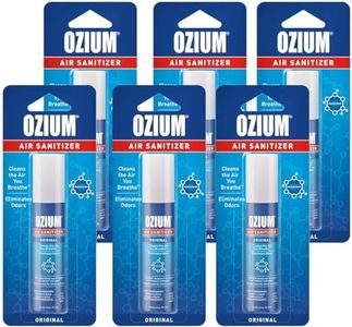 Ozium 0.8 oz. Air Sanitizer & Odor Eliminator for Homes, Cars, Offices and More, Original Scent, Pack of 6