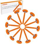 EXERAUO 12 Pack 2" Nylon Garage Doo