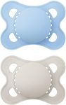MAM Original Matte Pacifier (2 pack, 1 Sterilizing Pacifier Case), Pacifiers 0-6 Months, Baby Boy Pacifier, Best Pacifiers for Breastfed Babies, Sterilizing Storage Case