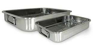 ExcelSteel 561 4-Piece All-in-One Lasagna and Roasting Pan