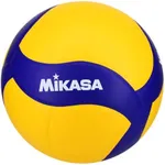 Mikasa V330W, Competition Club Indoor Game Volleyball, Blue/Yellow