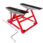 KATSU Tools 2000kg Portable Pivot Car Lift Tilting Adjustable Car Lifter Jack, Lifting Height 150 to 585mm, 3 Adjustable Width Settings (775mm/1130mm/1530mm) 161141