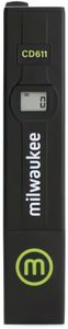 Weedness Milwaukee EC-Messgerät CD611 - Grow EC-Messer Pflanzen Indoor Anbau Digital Erde Hydro Wasser EC-Wert Garten Aquarium Leitwertmessgerät Salzmessgerät Leitfähigkeit Tester