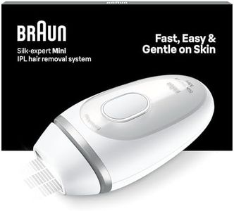 Braun Epilateur A Lumière Pulsée Silk·expert Mini PL1100 Au Design Compact, Epilation Semi-Définitive, Alternative Au Laser Facile A Emporter, Capteur De Peau Pour Epiler Doucement Le Corps