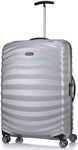 Samsonite Lite-Shock Sport Suitcase, Silver, 55cm