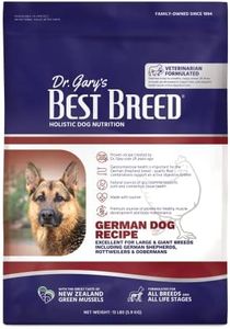 Best Breed Dr. Gary's German Dog Diet Made in USA [Natural Dry Dog Food]- 13lbs, Dark Brown