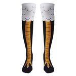 Chicken Leg Socks, Funny Chicken Feet Socks Animal Photo Socks, Mens Socks Funny Novelty Socks Paw Socks Novelty Gifts for Women