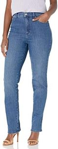 Gloria Vanderbilt Women's Amanda Classic High Rise Tapered Jean Petite, Frisco, 8