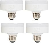 SLEEKLIGHTING E26 11W 75W Eq, LED Puck Light Bulb Dimmable 4200K 800lm, UL Listed - Cool Light (4 Pack)