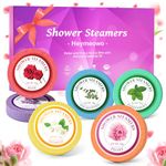 Shower Steamers Aromatherapy, Birthday Gifts for Women Girls, Shower Bombs with Essential Oils for Self Care, Relaxation and Luxuriate Home Spa