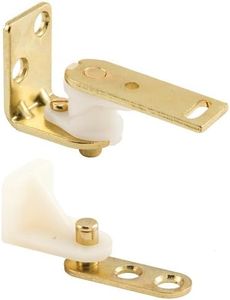 Prime-Line Products U 9133 Cafe Door Style Hinge Set, Brass