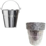 Drip Grease Bucket & 10-Pack Dispos