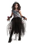 Rubie's 884782L Official Goth Prom Queen Costume, Girl's, Black/White, Large Halloween