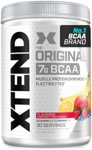 XTEND Original BCAA Powder Knockout Fruit Punch Branched Chain Amino Acids Supplement 7g BAAs + Muscle Supplements Electrolytes for Recovery Amino Energy Post-Workout | 30 Servings