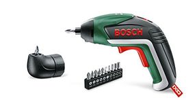 Bosch IXO Cordless Screwdriver (Integrated 3.6 V Lithium-Ion Battery and Right Angle Adapter)