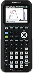 Texas Instruments TI-84 PLUS CE Graphing Calculator, Black (Frustration-Free Packaging) (84PLCE/PWB/2L1/A)