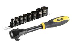 Stanley 094606 FatMax Rotator Socket Set 3/8-inch Drive (9 Pieces)