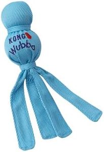 KONG - Wubba Puppy - Nylon Tug of War Dog Toy - For Small Puppy (Assorted Colours)