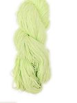 Prapti handicrafts 4 Ply Pista Green Cotton Yarn for Crochet and Knitting, Soft Crosia Threads, 160 grams Hank, 1 Pack of Cotton Yaran, Suitable for Sweaters, Scarfs, Hat, Baby Clothes and DIY Crafts.