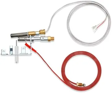 Aowoil 14D0477 Vent Free Gas Log, ODS Pilot Assembly, LP Propane Gas Fireplace Compatible with Empire FMI etc, Part Number LPG8414 LPG8404 PP225 R3623 14D0477 103778-01