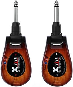 Xvive U2 Guitar Wireless System with Transmitter and Receiver for Electric Guitars, Amp, Bass, Violin (Sunburst)