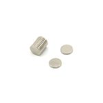 N35 Neodymium Magnet for Arts, Crafts, Model Making, DIY, Hobbies, Office, and Home - 10mm dia x 1.5mm thick - 0.89kg Pull - Pack of 20