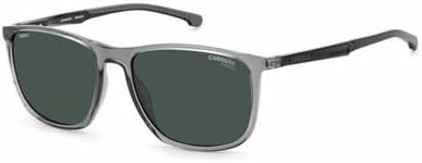 Carrera-Ducati CA004/S R6S 57MM Grey Black/Plastic Lens QT Green Sunglasses for Men + BUNDLE With Designer iWear Complimentary Eyewear Kit