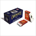 casinoite Aqua Primum Flush 100% Plastic Playing Cards (RED 12PCS)