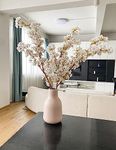 GDSSG Fake Cherry Blossom Branches，Artificial Cherry Blossom Tree Arrangements for Wedding Home Decor