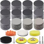 126 Pieces 3 Inch Sanding Disc, GOH