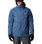Columbia Men's Whirlibird IV Interchange Jacket, Night Tide Melange, Large