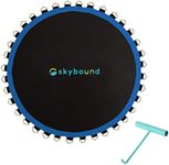 SkyBound 127" Premium Trampoline Mat w/Sunguard | Fits 12ft Frames with 72 V-Rings and 5.5" Springs | Compatible with Major Brands - Blue