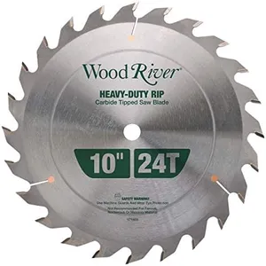 Woodriver Heavy Duty Rip Saw Blade 10" 5/8" Bore