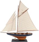 NAUTIMALL 25" Wooden Sailboat Model