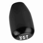 Shift Knob 5 Speed Car 5 Speed Manual Gear Shift Knob Shifter Lever Stick Metal with 3 Adapters 8mm 10mm 12mm(Black)