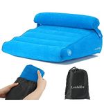 Lightweight & Portable-Travel Wedge Pillow for Sleeping, Acid Reflux, Snoring. for Back, Leg Elevation & Knee Support. Suitable for Travel Home Sleeping Back Knee Bed.