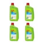 Pidilite Roff Cera Clean All Purpose Tile, Floor & Wall Cleaner 1 Liter Pack of 4, Advance, Bedroom & Bathroom Floors, Removes Grease, Dirt & Tough Stains