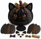 FISASA DIY Animal Pumpkin Sewing Kit for Adults (Cat)