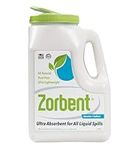 Zorbent Liquid Spill Kit-16X More Absorbent than Clay, Commercial-Grade Vomit, Urine, Oil, All Liquid Spill Powder Cleans Repulsive Messes Quickly, Leaves Surface Dry, Reusable (5 Qt)