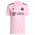 adidas Men's Soccer Inter Miami 22/23 Home Jersey, Pink, L