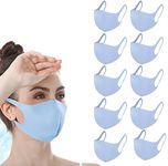 Taylor & Brown Anti Dust Cover Face Mouth Mask Protection Fashion Reusable Washable Outdoor Unisex (10, Blue)