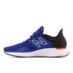 New Balance Men's Fresh Foam Roav V1 Classic Sneaker, Team Royal/Neo Flame/Black, 8