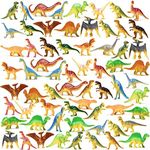 Prextex 72-Piece Dinosaur Toy Set -