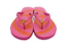 Tory Burch womens Flip-flop, Fiesta/Poppy Red, 6