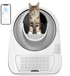 CATLINK Self Cleaning Automatic Litter Box for Cats - Hands-Free Cleanup with App Control, Double Odor Removal - Extra Large Size for 3.3~22lbs Cats - Smart Robot Cat Litter Box (Upgrade)
