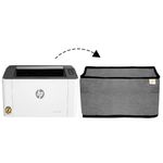 PrimeCover For HP Laserjet 108w Single Function Monochrome Laser Wi-Fi Printer with Utility Pocket Printer Cover (Grey)