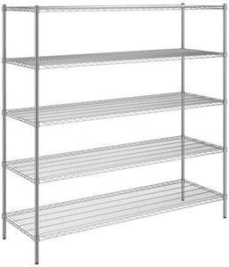 Sturdy Essentials Commercial Grade Metal Shelving | Epoxy Wire Storage Rack